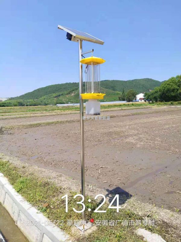 各地农业农村局纷纷引进天意太阳能杀虫灯、自动虫情测报灯